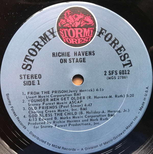 Havens, Richie - On Stage (VG) (Vinyl LP)