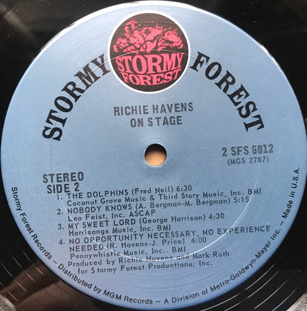 Havens, Richie - On Stage (VG) (Vinyl LP)