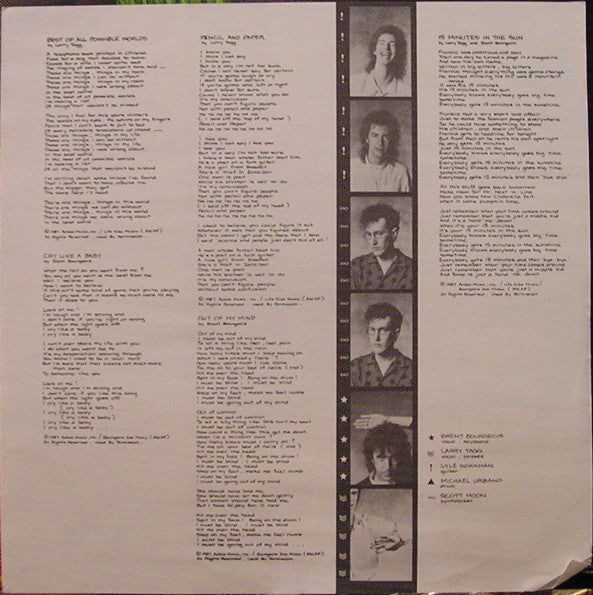 Bourgeois Tagg - Yoyo (NM or M-) (Vinyl LP)