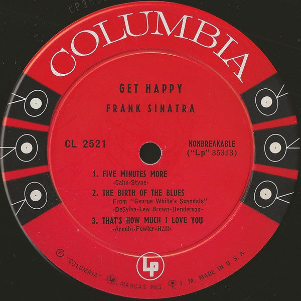 Sinatra, Frank - Get Happy! (VG) (Vinyl LP)
