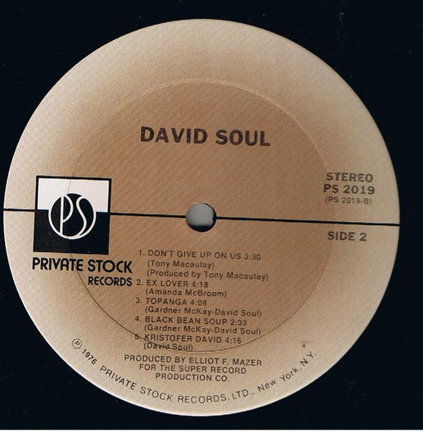 Soul, David - David Soul (Vinyl, VG) (Vinyl LP)