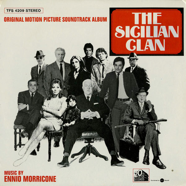 The Sicilian Clan (Original Motion Picture Soundtrack Album) - Morricone, Ennio (VG+) (Vinyl LP)