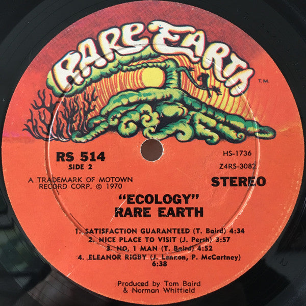 Rare Earth - Ecology (VG) (Vinyl LP)