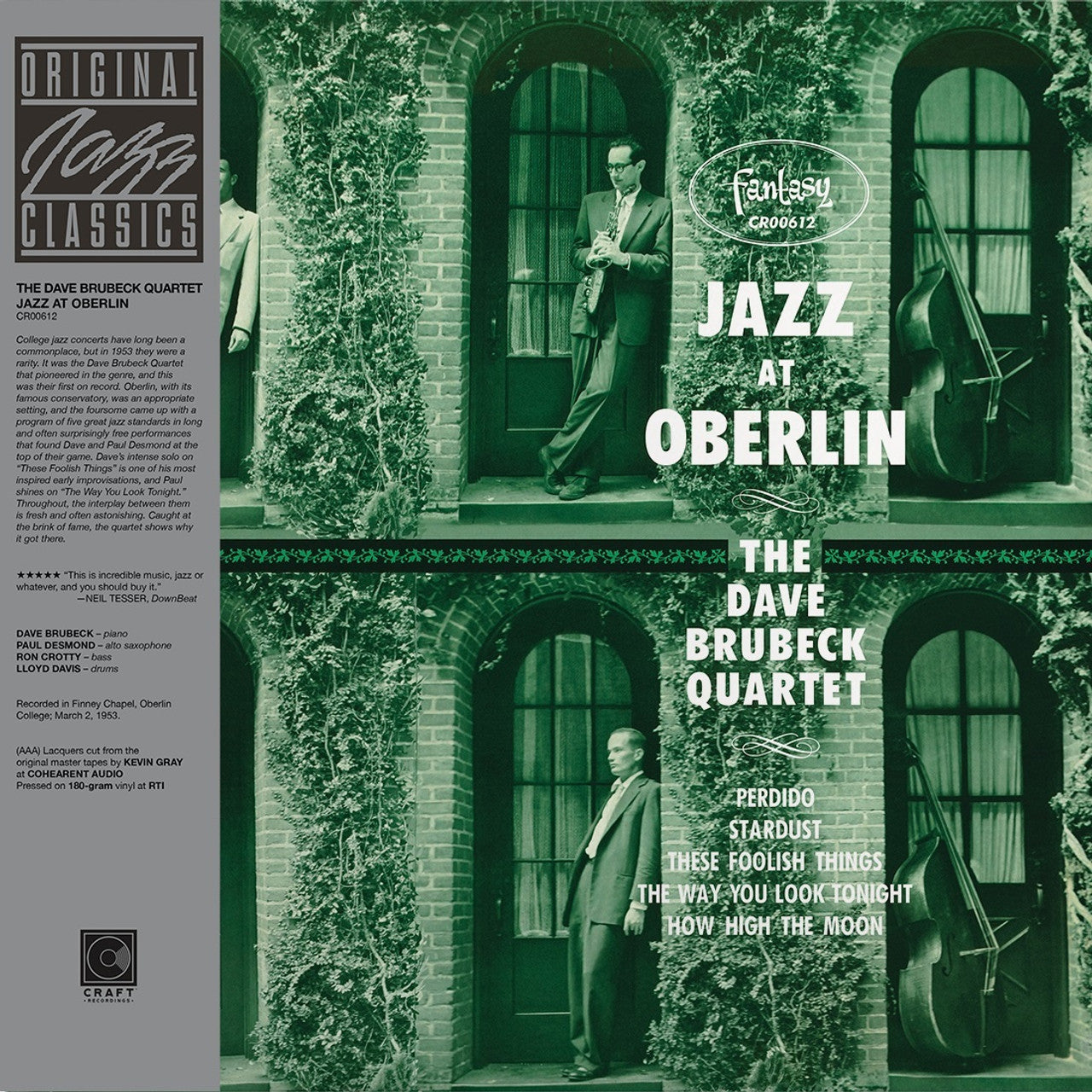 Brubeck, Dave Quartet - Jazz at Oberlin (Vinyl LP)
