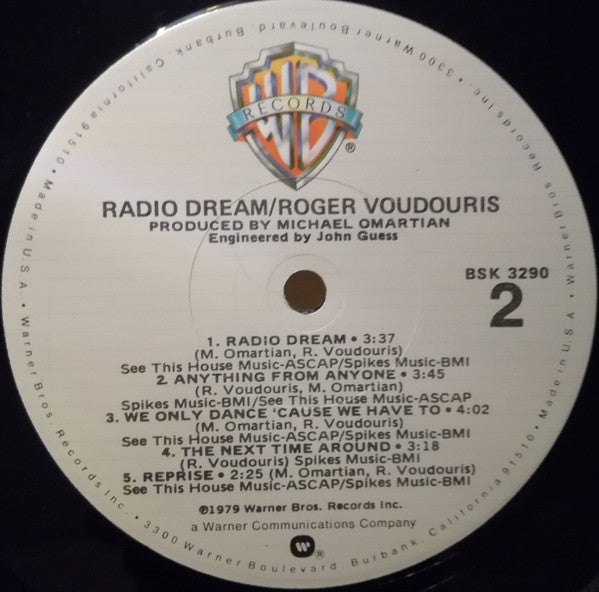 Voudouris, Roger - Radio Dream (M) (Vinyl LP)