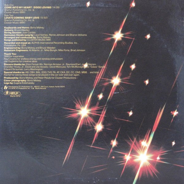 USA-European Connection - Come Into My Heart (VG) (Vinyl LP)