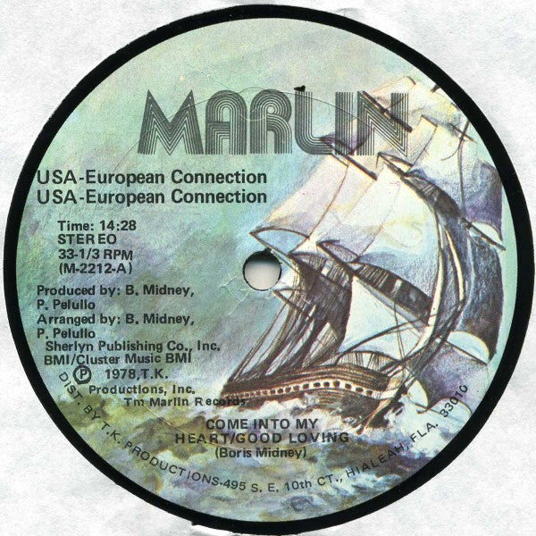 USA-European Connection - Come Into My Heart (VG) (Vinyl LP)