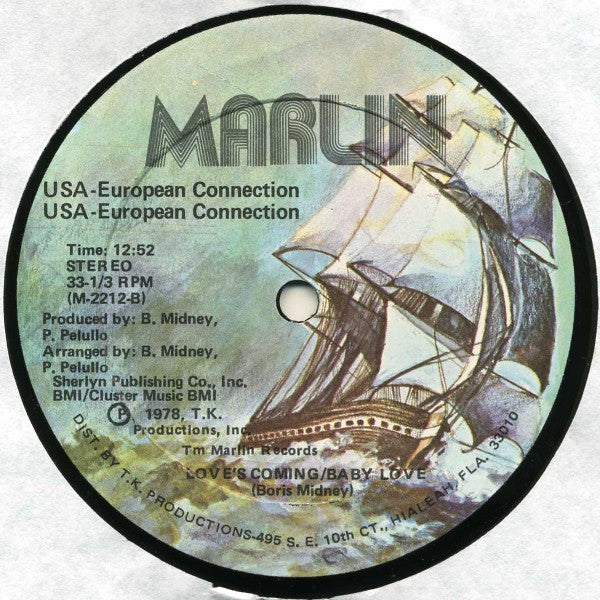 USA-European Connection - Come Into My Heart (VG) (Vinyl LP)