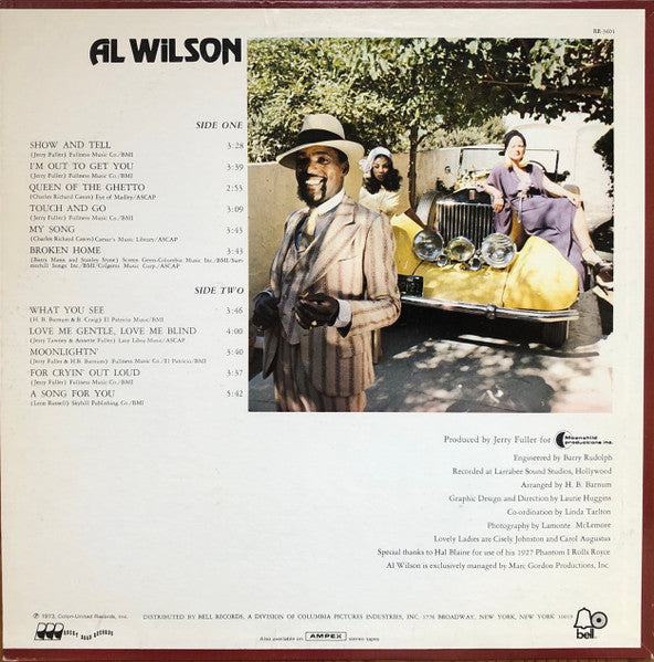 Wilson, Al - Show And Tell (Vinyl, VG) (Vinyl LP)
