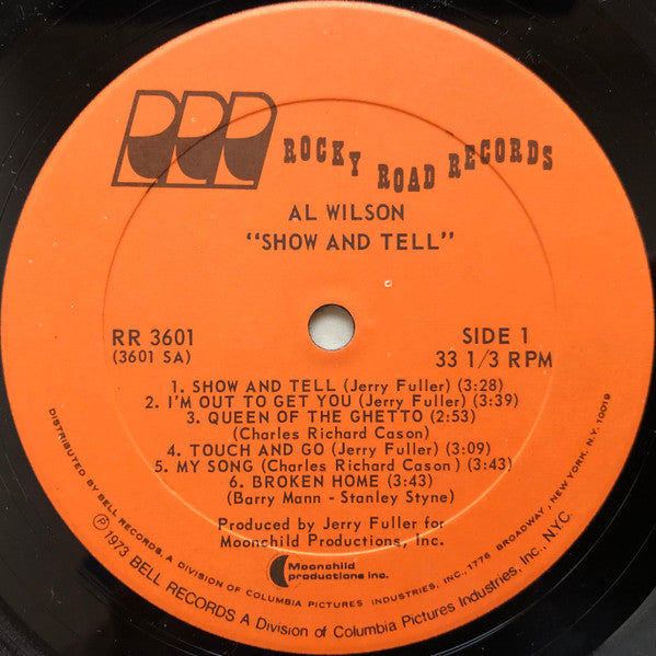 Wilson, Al - Show And Tell (Vinyl, VG) (Vinyl LP)