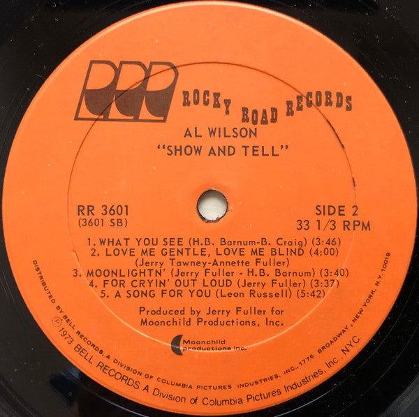 Wilson, Al - Show And Tell (Vinyl, VG) (Vinyl LP)