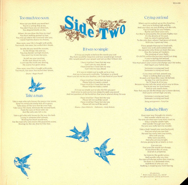 Longdancer - If It Was So Simple (NM or M-) (Vinyl LP)