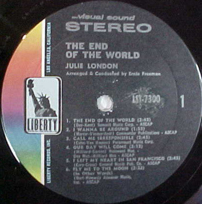 London, Julie - The End Of The World (Vinyl, VG+) (Vinyl LP)