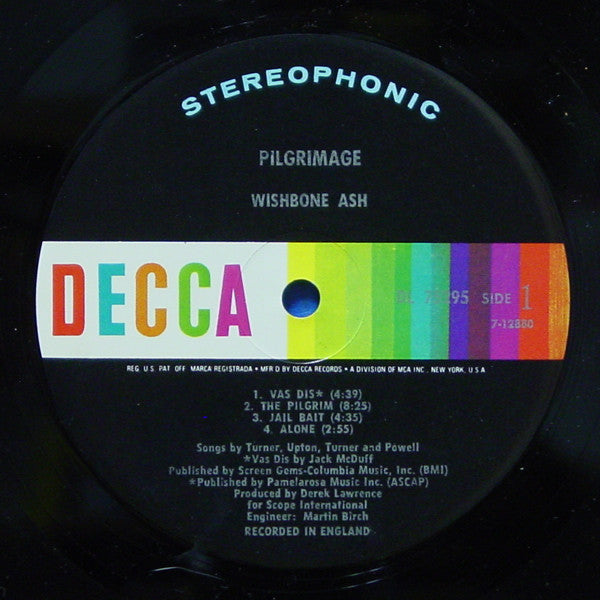 Wishbone Ash - Pilgrimage (Vinyl, VG+) (Vinyl LP)