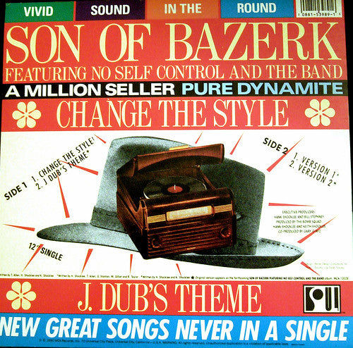 Son Of Bazerk Featuring No Self Control And The Band - Change The Style (NM or M-) (Vinyl LP)