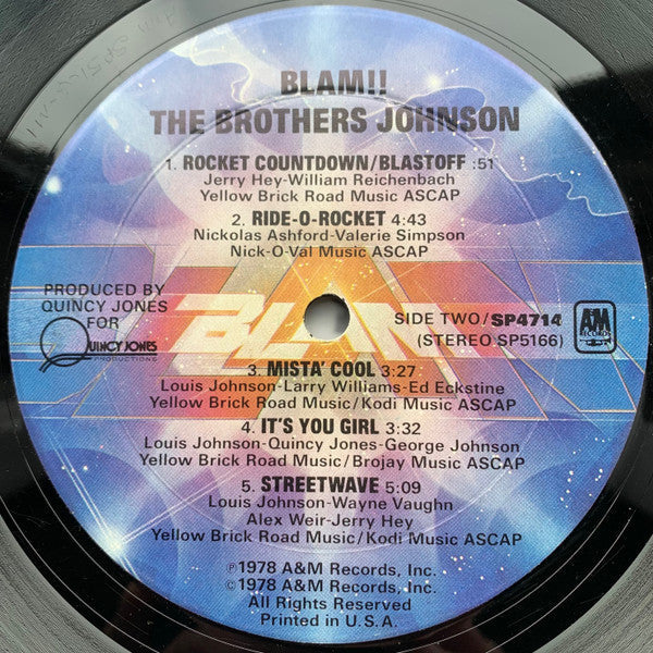 Brothers Johnson - Blam!! (VG) (Vinyl LP)