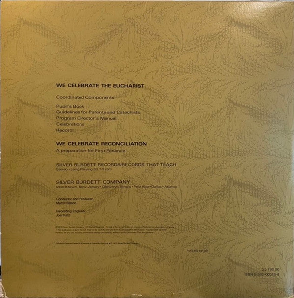 We Celebrate The Eucharist (VG) (Vinyl LP)