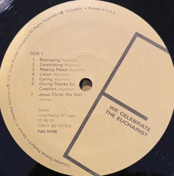 We Celebrate The Eucharist (VG) (Vinyl LP)