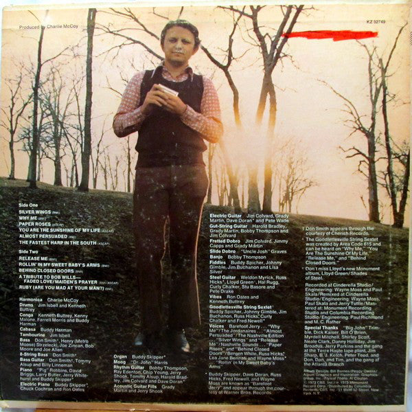 McCoy, Charlie - The Fastest Harp In The South (VG+) (Vinyl LP)