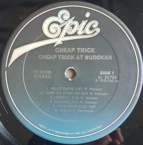 Cheap Trick - Cheap Trick At Budokan (Vinyl, VG) (Vinyl LP)