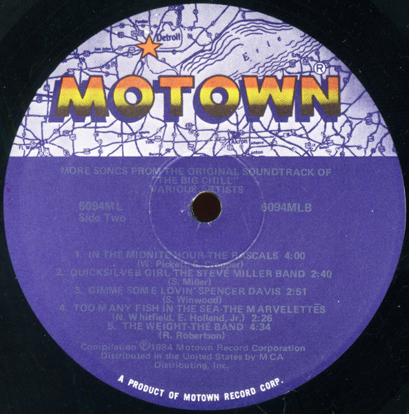 The Big Chill Soundtrack - More Songs From The Original Soundtrack Of The Big Chill (Vinyl, NM or M-) (Vinyl LP)