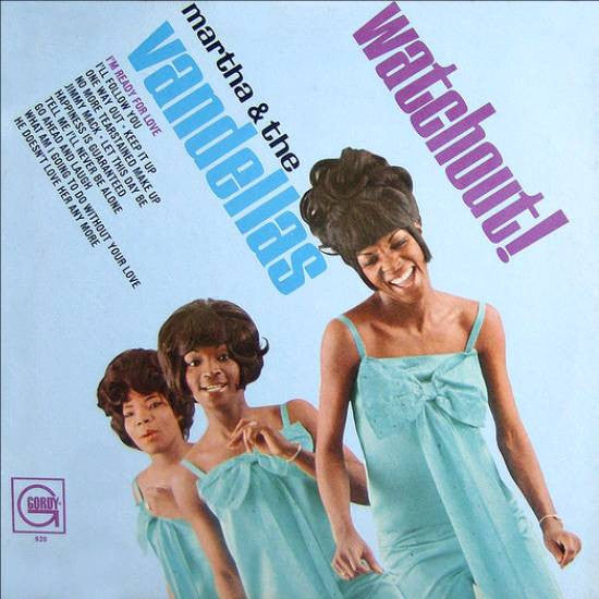Martha & The Vandellas - Watchout! (G+) (Vinyl LP)