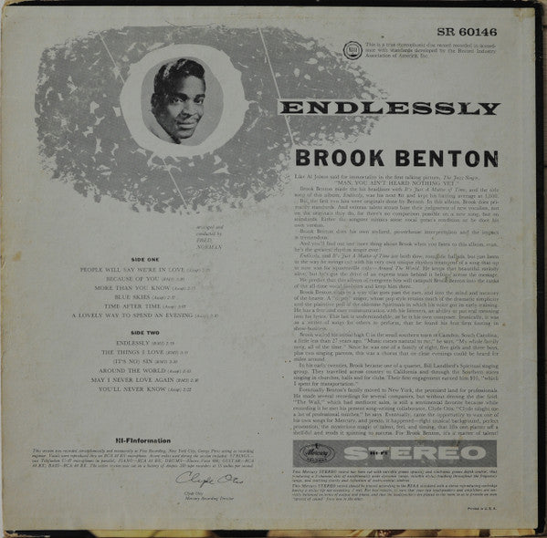 Benton, Brook - Endlessly (VG) (Vinyl LP)