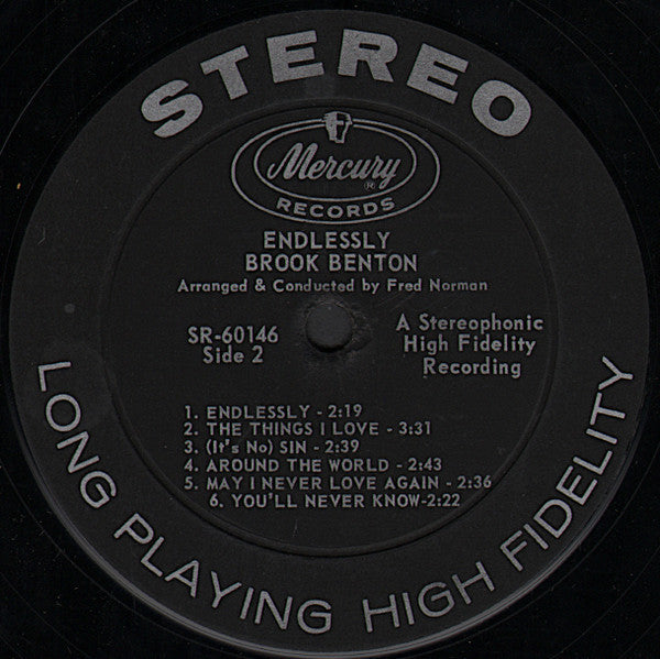 Benton, Brook - Endlessly (VG) (Vinyl LP)