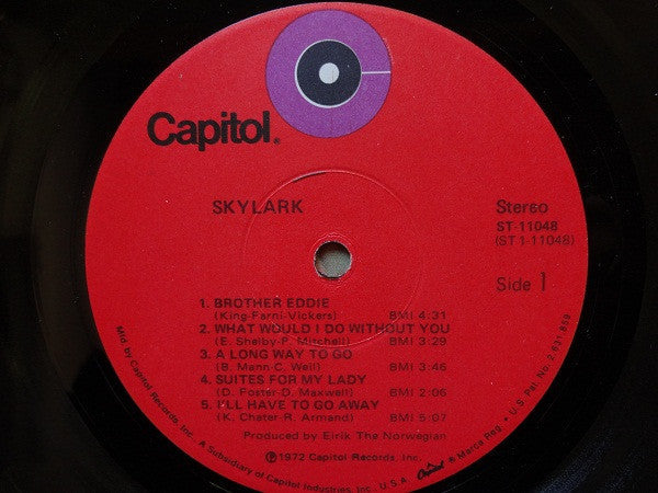 Skylark  - Skylark (Vinyl, VG) (Vinyl LP)