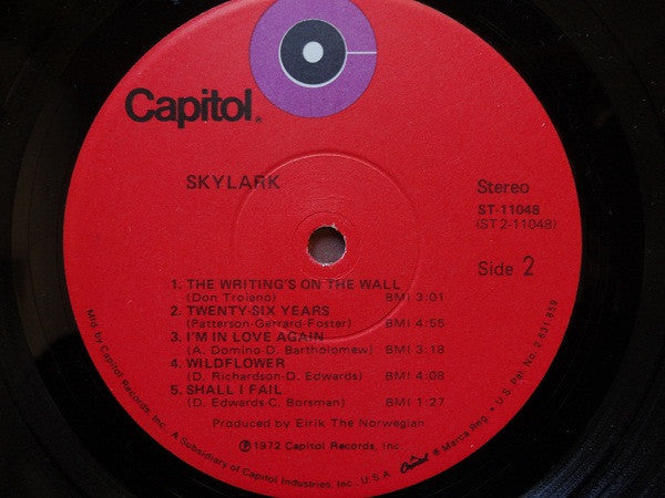Skylark  - Skylark (Vinyl, VG) (Vinyl LP)