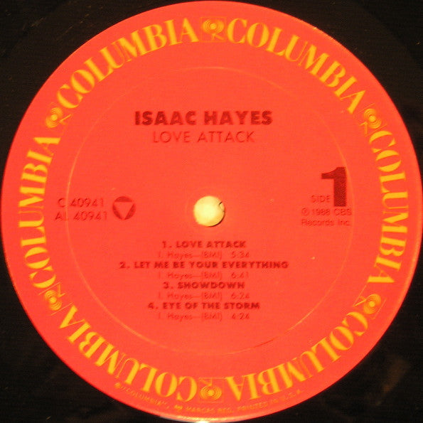 Hayes, Isaac - Love Attack (NM or M-) (Vinyl LP)