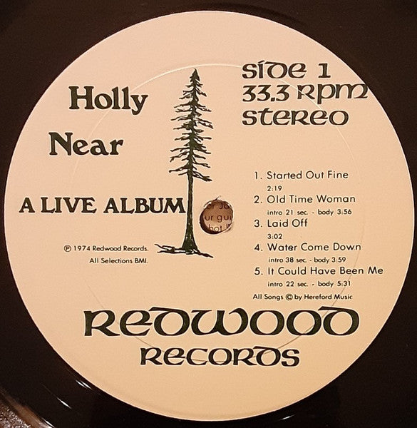 Near, Holly - A Live Album (NM or M-) (Vinyl LP)