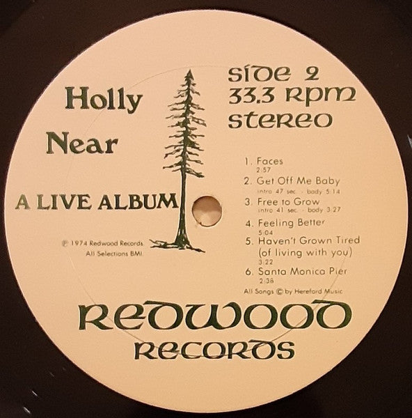 Near, Holly - A Live Album (NM or M-) (Vinyl LP)