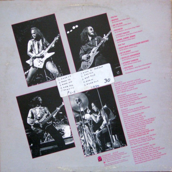 Blackfoot  - Tomcattin' (Vinyl, VG+) (Vinyl LP)