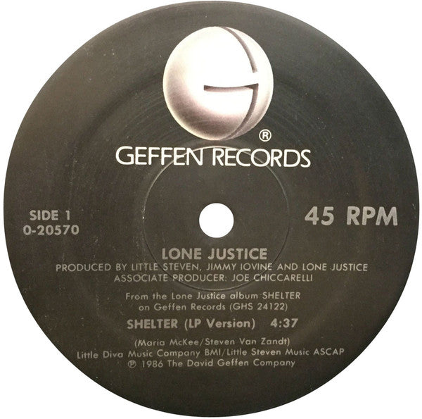 Lone Justice - Shelter (VG+) (Vinyl LP)