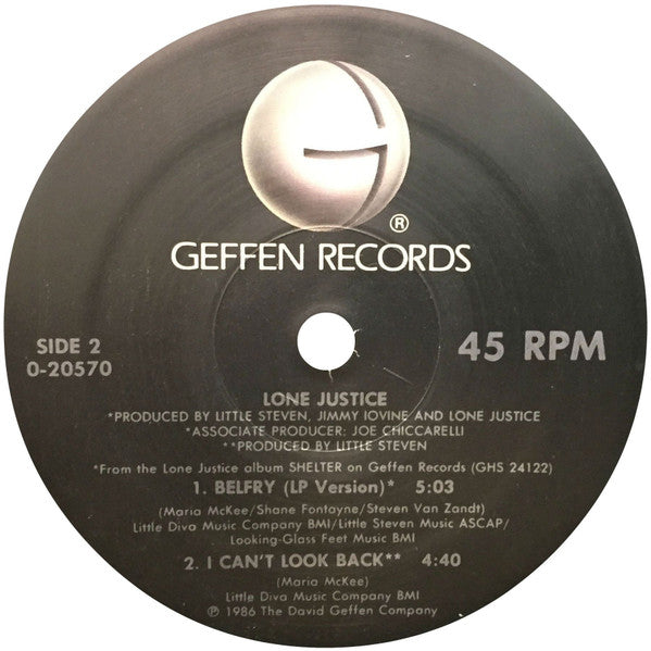 Lone Justice - Shelter (VG+) (Vinyl LP)