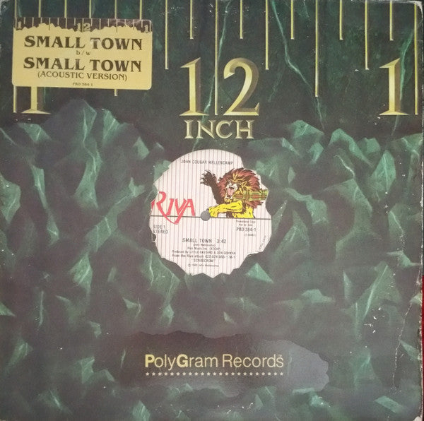 Mellencamp, John Cougar - Small Town (Vinyl, VG+) (Vinyl LP)