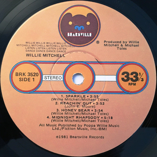 Mitchell, Willie - Willie...Mitchell...Listen...Dance (VG) (Vinyl LP)