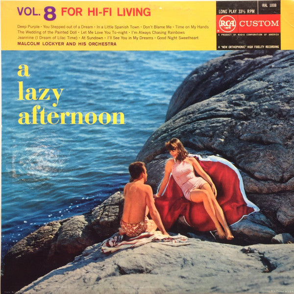 Lockyer, Malcolm And His Orchestra - A Lazy Afternoon (VG) (Vinyl LP)