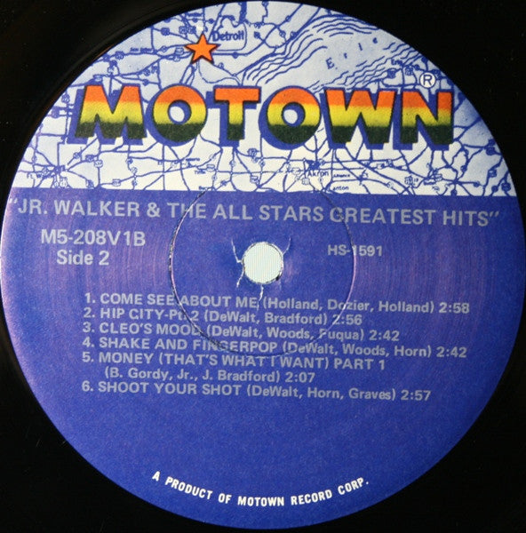 Walker, Jr. & The All Stars - Greatest Hits (VG) (Vinyl LP)