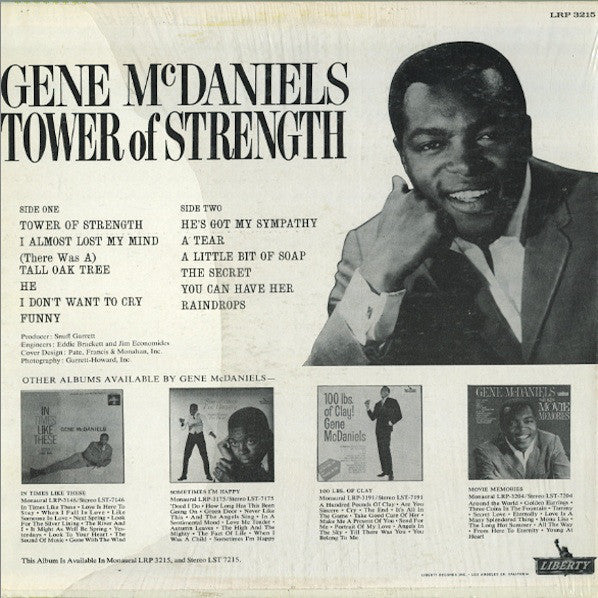 McDaniels, Gene - Tower Of Strength (VG+) (Vinyl LP)