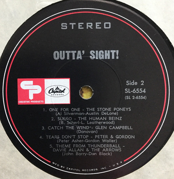 Various - Outta' Sight! (M) (Vinyl LP)