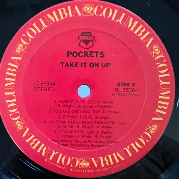 Pockets - Take It On Up (VG+) (Vinyl LP)