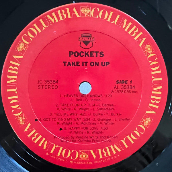 Pockets - Take It On Up (VG+) (Vinyl LP)