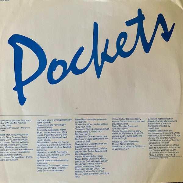 Pockets - Take It On Up (VG+) (Vinyl LP)