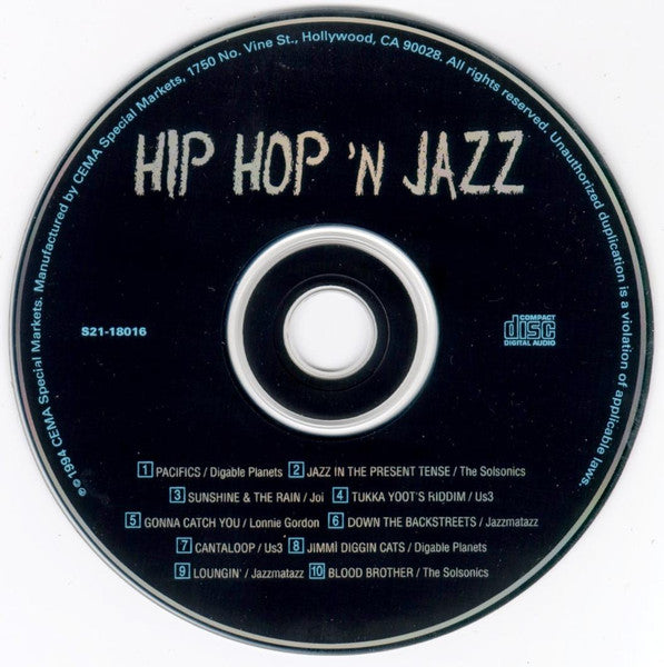 Various - Hip Hop 'N Jazz (CD, VG+) (Vinyl LP)