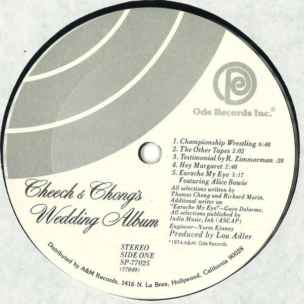 Cheech & Chong - Cheech & Chong's Wedding Album (Vinyl, VG) (Vinyl LP)