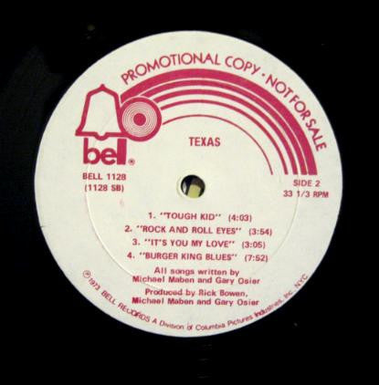 Texas - Texas (VG) (Vinyl LP)