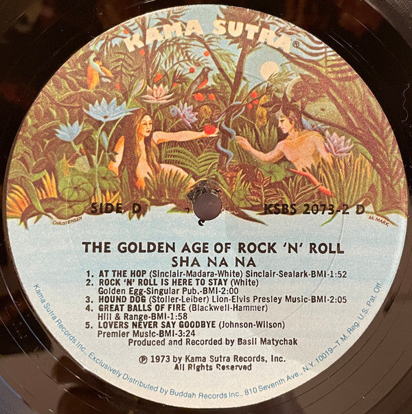 Sha Na Na - The Golden Age Of Rock 'N' Roll (Vinyl, VG+) (Vinyl LP)