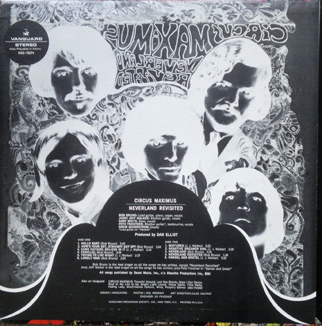 Circus Maximus - Neverland Revisited (VG+) (Vinyl LP)